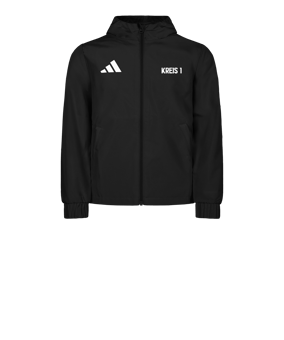 adidas Entrada 26 Jacke Kids Schwarz