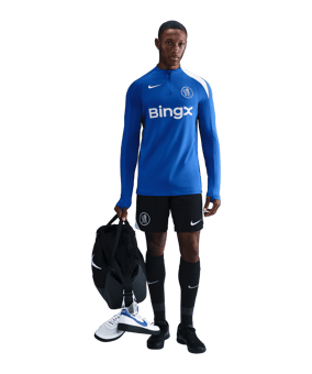 Nike Chelsea FC Drill Top Sweatshirt Blauw K481 - blauw