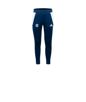 adidas Tiro 24 Slim Trainingshose Kids Blau Weiss