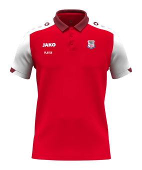 JAKO Dynamic Polo Kids Rot F114