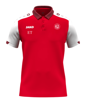 JAKO Dynamic Polo Kids Rot F114