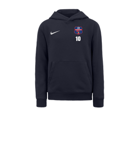 Nike Park 20 Fleece Hoody Kids Blau Weiss F451