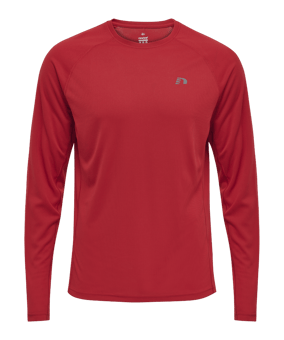 Newline Core Shirt langarm Running Rot F3365 - rot