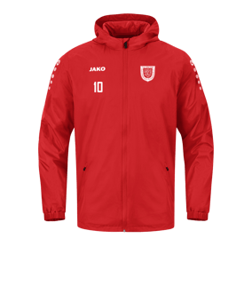 JAKO Team 2.0 Allwetterjacke Rot F100