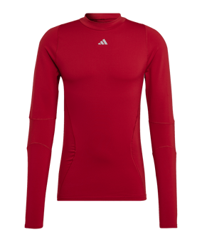 adidas Techfit Coldready Sweatshirt Rot - rot