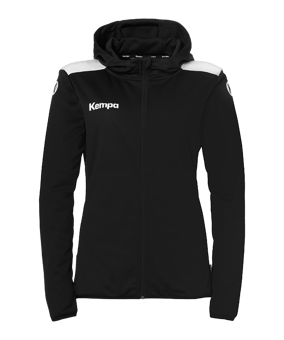 Kempa Emotion 27 Kapuzenjacke Damen Schwarz F03 - schwarz