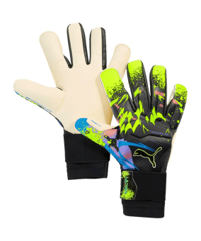 PUMA Ultra Ultimate Teaser Hybrid Torwarthandschuhe Schwarz F01 - schwarz