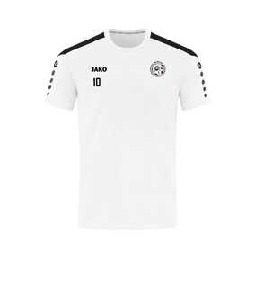 JAKO Power T-Shirt Weiss Schwarz F000