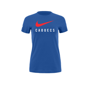 T-shirt Nike Park 20 femmes Bleu blanc F463 