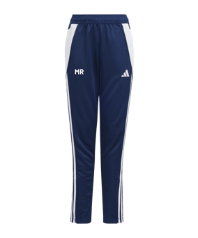 adidas Tiro 24 Slim Trainingshose Kids Blau Weiss