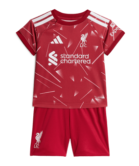 adidas FC Liverpool Trikot Set Home 2026/2027 Kids Rot
