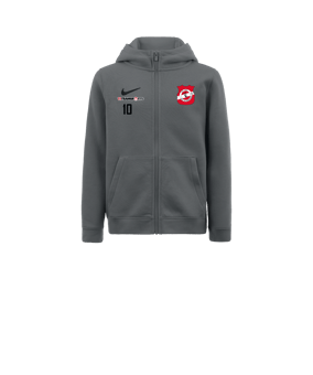 Nike Park 20 Fleece Kapuzenjacke Kids Grau F063