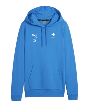 PUMA teamGOAL Casuals Hoody Damen Blau F02