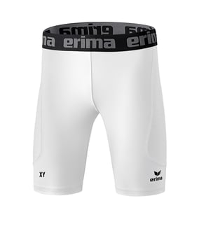 Erima Elemental Tight kurz Kids Weiss