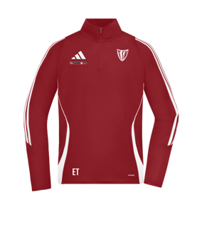 adidas Tiro 24 Trainingstop Rot Weiss