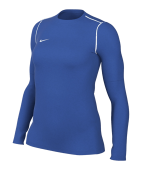 Nike Park 20 Sweatshirt Damen Blau Weiss F463 - blau