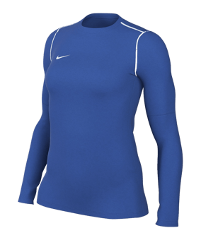 Nike Park 20 Sweatshirt Dames Blauw Wit F463 - blauw