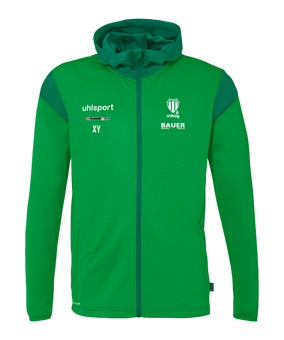 uhlsport Squad 27 Kapuzenjacke Kids Grün F90