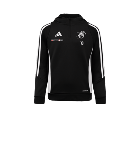 adidas Tiro 24 Hoody Kids Schwarz Weiss