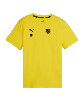 PUMA teamGOAL Casuals T-Shirt Kids Gelb F07