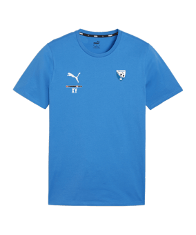 PUMA teamGOAL Casuals T-Shirt Blau F02