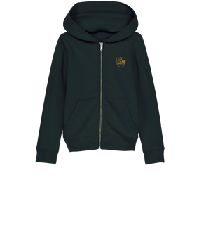 Merch Mini Cultivator 2.0 Zip-Hoodie Kids Black | #justlogo1c