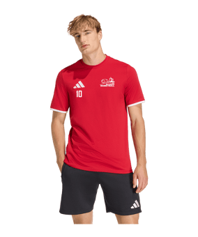 adidas Entrada 26 T-Shirt Rot