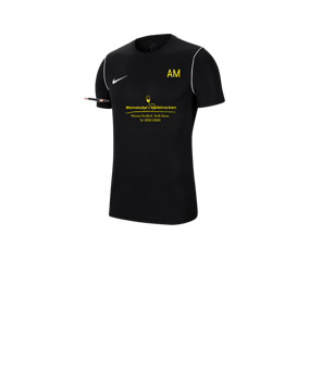 Nike Park 20 T-Shirt Kids Schwarz F010