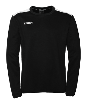 Kempa Emotion 27 Trainingssweatshirt Kids Schwarz Weiss F003 - schwarz