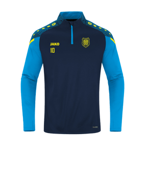 JAKO Performance HalfZip Sweatshirt Blau F908