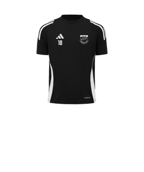adidas Tiro 24 Trikot Kids Schwarz Weiss
