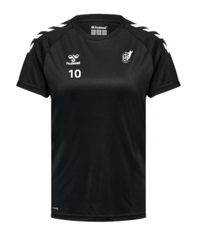 Hummel hmlCORE XK Poly T-Shirt Damen Schwarz F2001