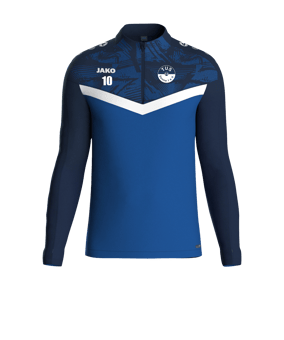 JAKO Iconic HalfZip Sweatshirt Blau F403