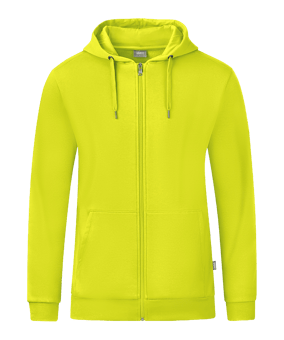 JAKO Organic Kapuzenjacke Grün F270