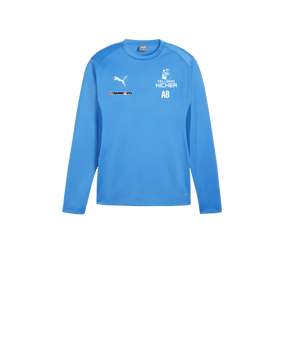 PUMA teamGOAL Training Sweatshirt Kids Blau F02