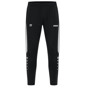 JAKO Power Trainingshose Schwarz Weiss F802