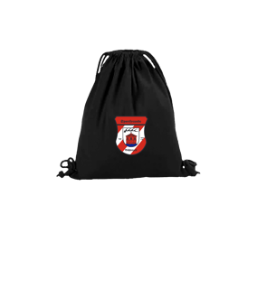 Merch Organic Premium Cotton Gymsack Black | logo4c