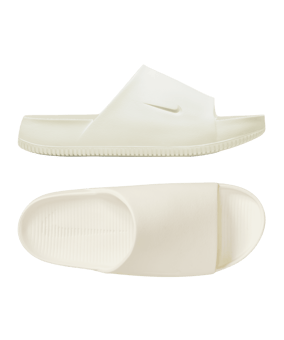 Nike Calm Slide Badelatsche Weiss F100 - weiss