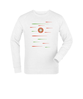 Merch Roller Sweatshirt White | #lines