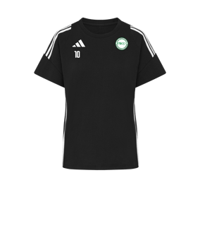 T-shirt adidas Tiro 24 femmes noir blanc 
