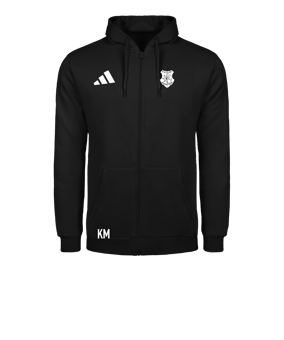 adidas Entrada 26 Kapuzenjacke Schwarz