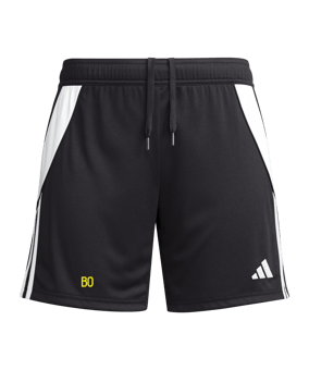 adidas Tiro 24 Short Damen Schwarz Weiss