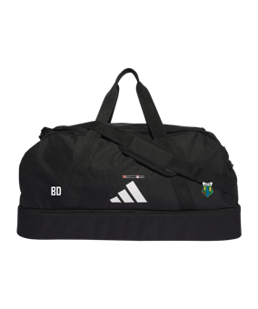 adidas Tiro League Duffel Bag Gr. L Schwarz Weiss