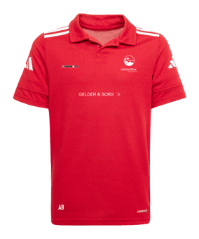 adidas Squadra 25 Polo Kids Rot