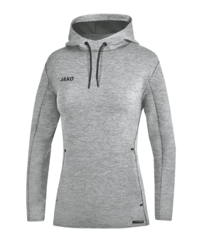 JAKO Premium Basic Hoody Damen Grau F40
