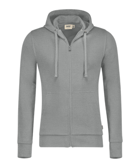 Hakro Premium Jas met capuchon Grijs - grijs