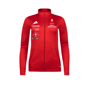 adidas Entrada 26 Trainingsjacke Damen Rot