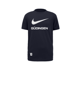 Nike Park 20 Swoosh T-Shirt Kids Blau F451