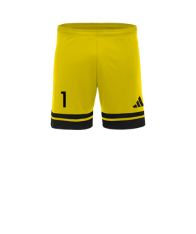 adidas Squadra 25 Short Gelb