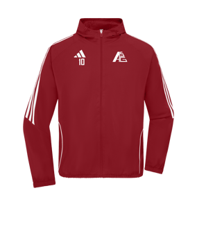 adidas Tiro 24 Windbreaker Rot Weiss